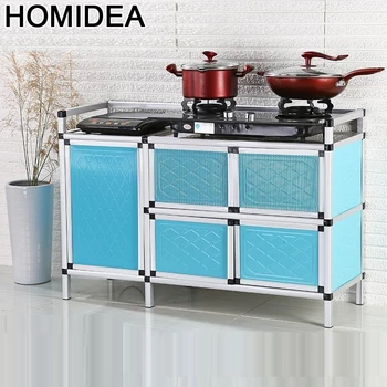 

Sidebord End Besteklade Capbords Side Tables Furniture Aluminum Alloy Mueble Cocina Cabinet Meuble Buffet Cupboard Sideboard