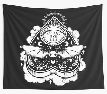 

Horror Tapestry Black Wall Hanging Tapestries Dorm Art Home Decor Camping Beach Towel Yoga Mat