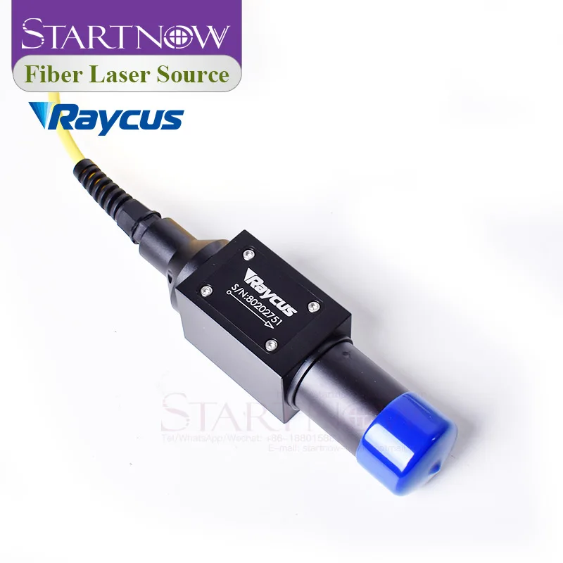 Raycus 20 50 Вт Q switched импульсный волоконный лазерный источник Выход защитный разъем