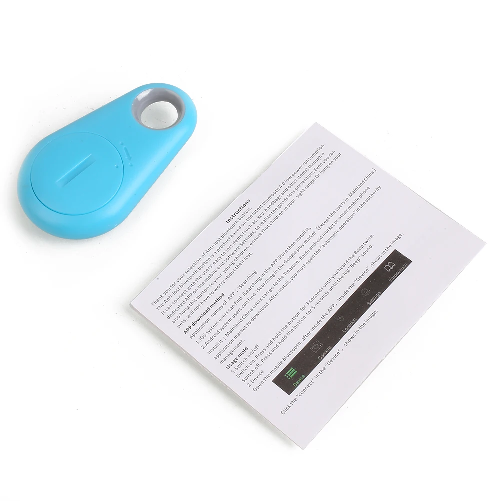  Anti-verloren Smart Bluetooth GPS Locator Tag Alarm Anti-verloren Gerät Kinder Haustiere Auto