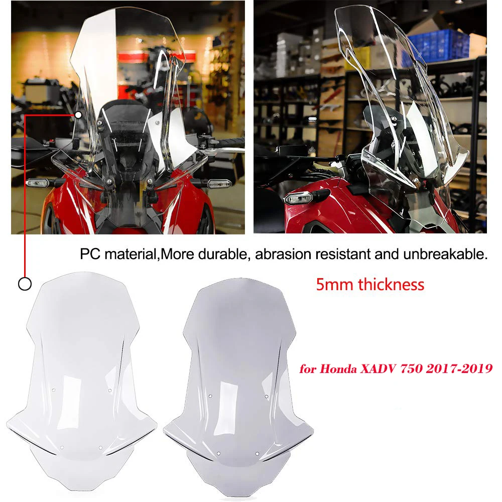 Аксессуары для мотоцикла XADV 750 козырек ветрового стекла виброотражатели Honda X ADV