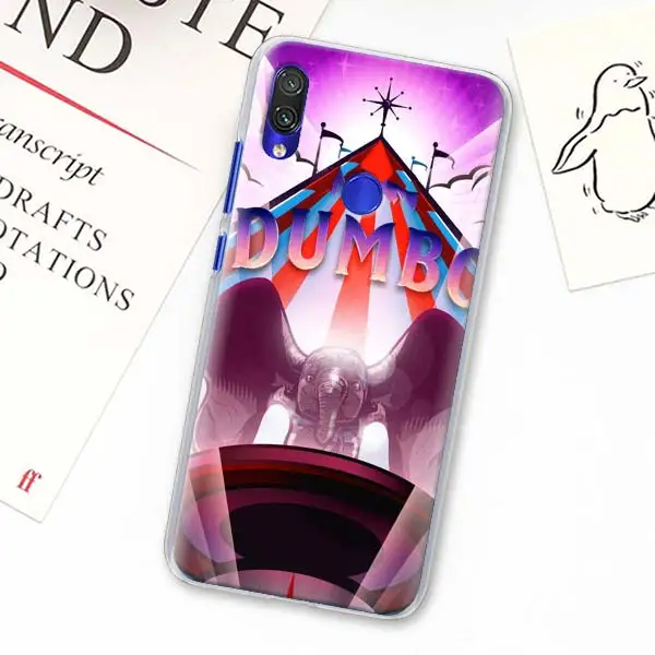 Мультяшный слон Дамбо телефонные чехлы для телефона Redmi 7 7A 8A K20 Pro 6 6A 5 Plus Redmi Note 5, 6, 7, 8 Pro 8T S2 GO крышка - Цвет: H12