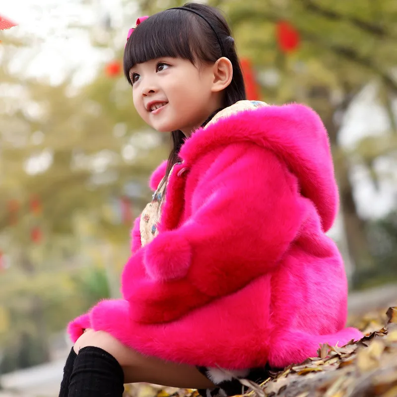 Very best  2019 PPXX Plus Size Winter Girl Coats Fur Jackets Snow Kids Clothing Down Parkas Children Jacket Ba