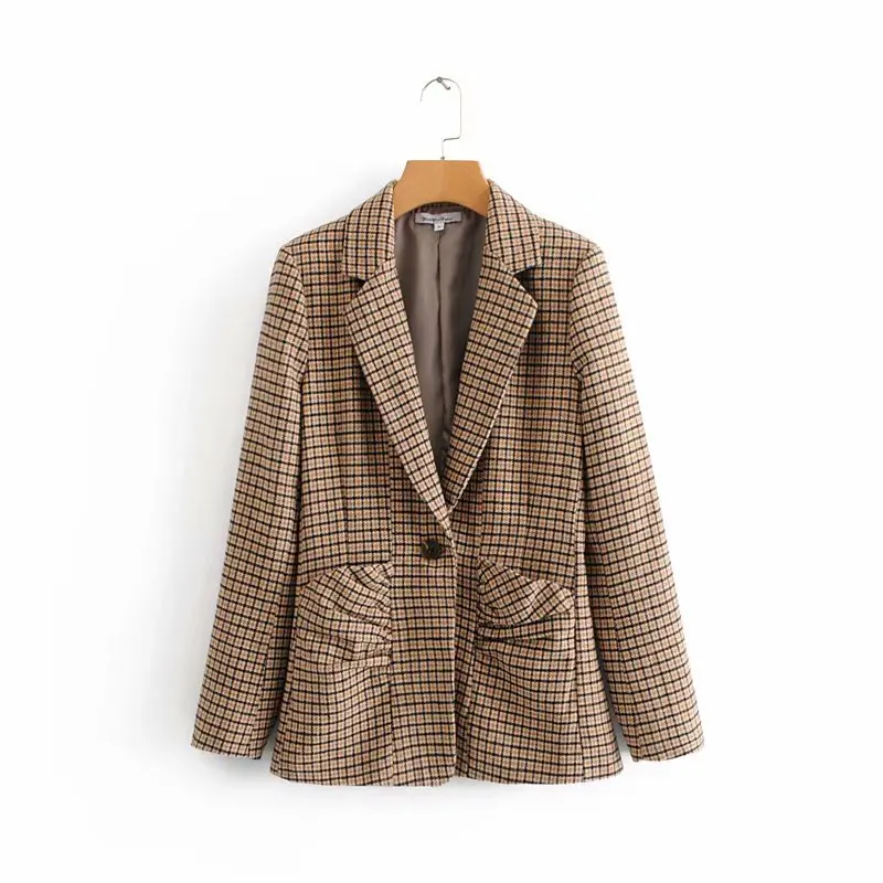 

Western Style 2019 Spring New Style WOMEN'S Dress Versitile Fashion Slimming Casual Pattern Slim Fit Suit Jacket Tops