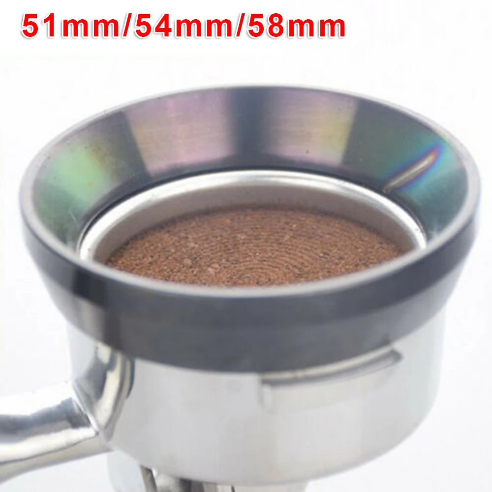 Pro кофе Дозирующее кольцо доза Воронка DIY инструмент Алюминий 51/54/58 мм наборы Универсальный