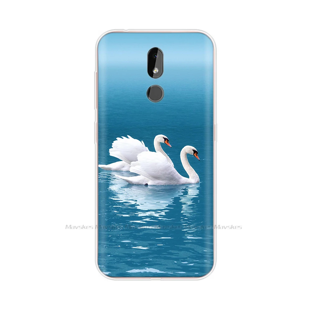 Cartoon Floral Cat Soft Silicone Phone Case - Fun & Durable Back Cover
