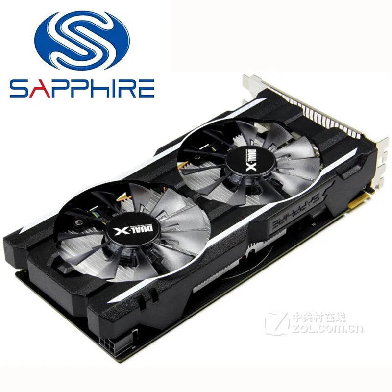 SAPPHIRE R7 260X 2GB D5 Video Cards R7 260 2G Graphics Card GDDR5 128bit For AMD R7 series Radeon R7 260 R7260 2GB HDMI DVI Used good video card for gaming pc