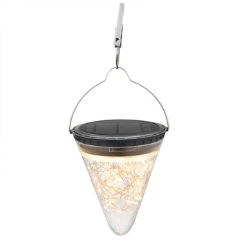 

Landscape Outdoor Waterproof Home Yard Festival Decoration Ornamental Solar Powered 3 Modes Hanging LED Garden Light Flickering