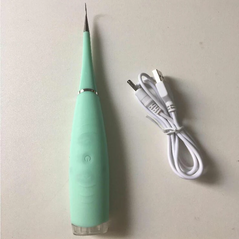 Ultrasound Dental Floss Teeth Cleaner Portable Electric Sonic Calculus Stains Tartar Tool Dentist Whiten Teeth Oral Hygiene