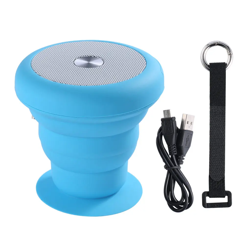 Bluetooth динамик мини беспроводной громкий динамик трещины светодиодный TF USB Сабвуфер bluetooth динамик s mp3 стерео аудио музыкальный плеер горячая распродажа - Цвет: Белый
