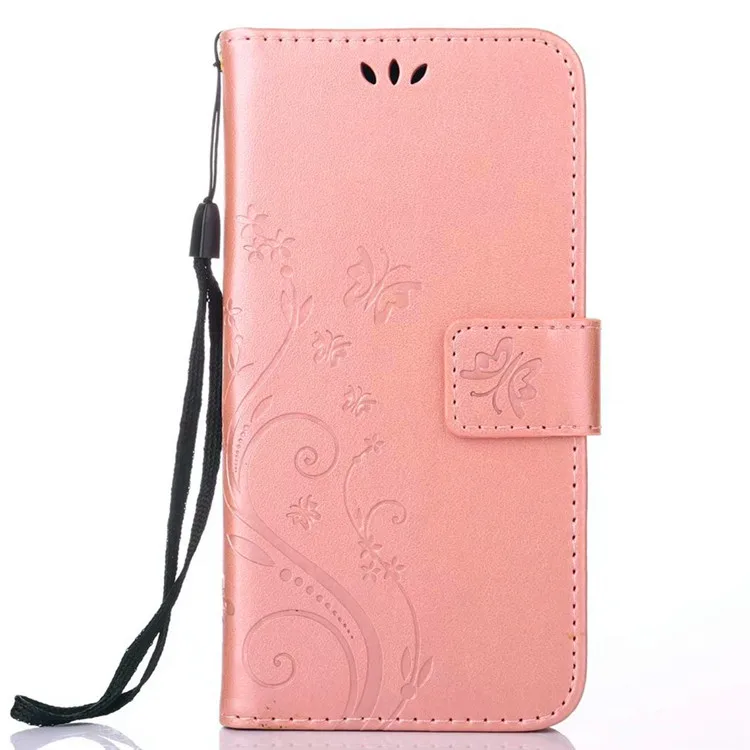 Flip Case For Huawei Y5 Y6 Pro Y7 Prime Y9 Prime Honor 7A Pro 7C 8A 8S 9X 10i Lite PU Leather Wallet Cover Coque Case - Цвет: Rose Gold