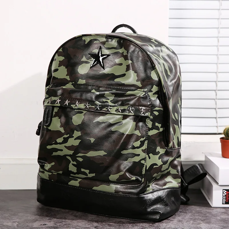 

New Korean trend backpack fans color Japanese explosions student bags