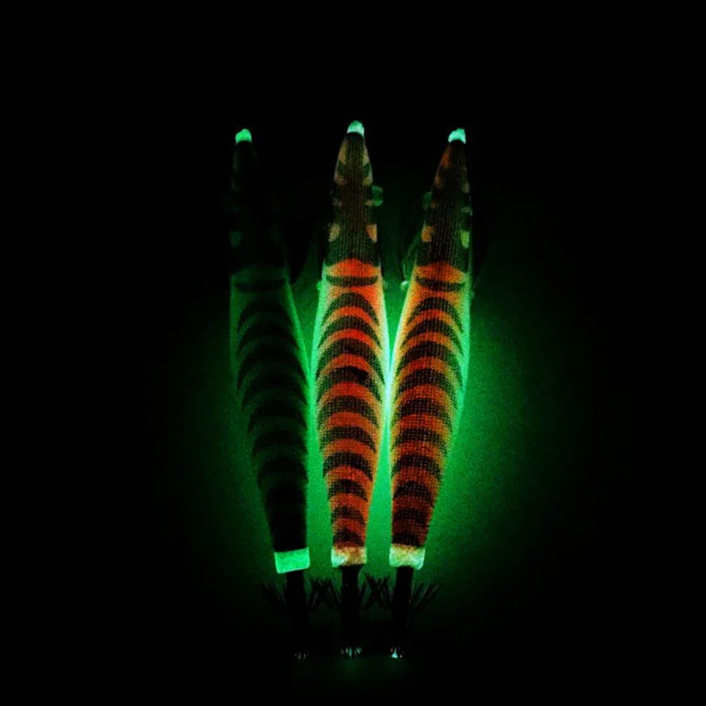13.5cm Fishing Lures Simulation Squid Hook Lure Shrimp Sea Lures Bait Fishing Jigs Random Color