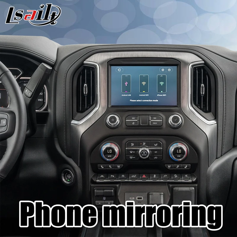 GPS навигатор Lsailt Android для Sierra GMC 2014 18 мультимедийный видеоинтерфейс с поддержкой