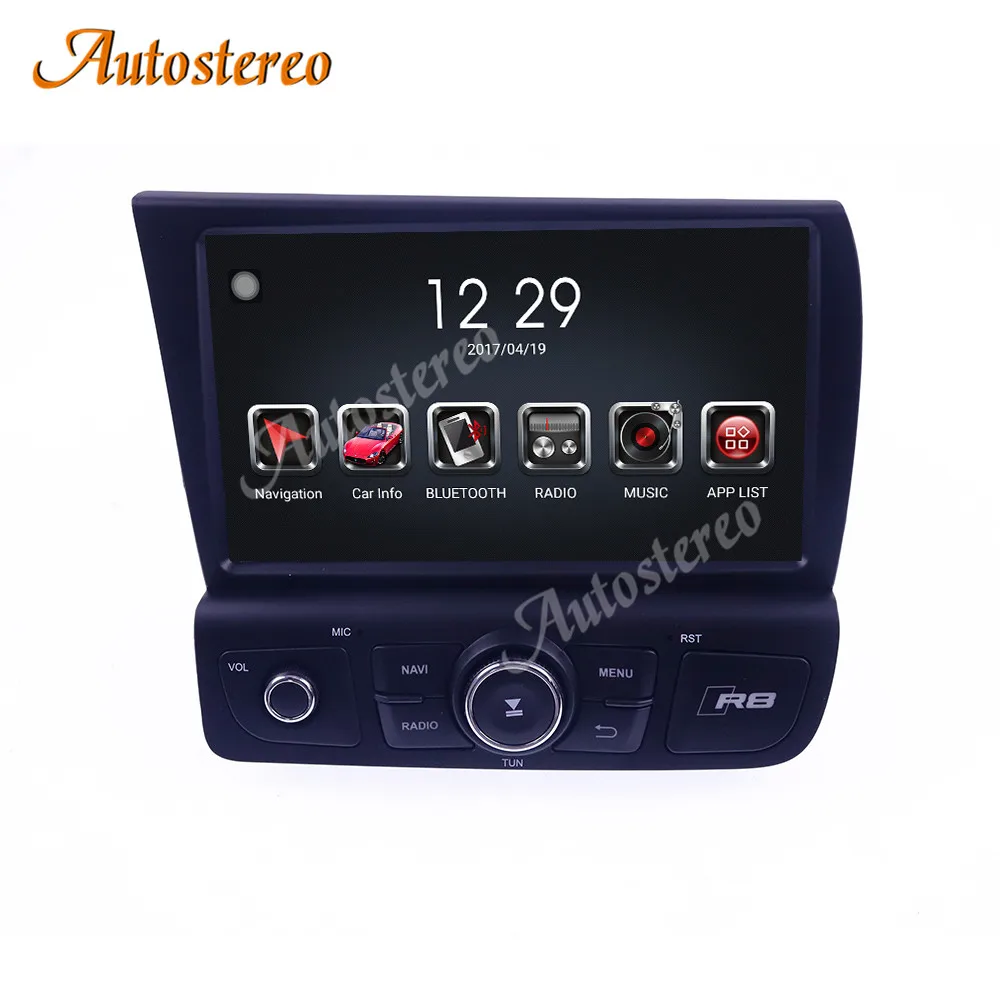 For Audi R8 Spyder Tony Stark Same Model Car GPS Navigation Auto Stereo HeadUnit