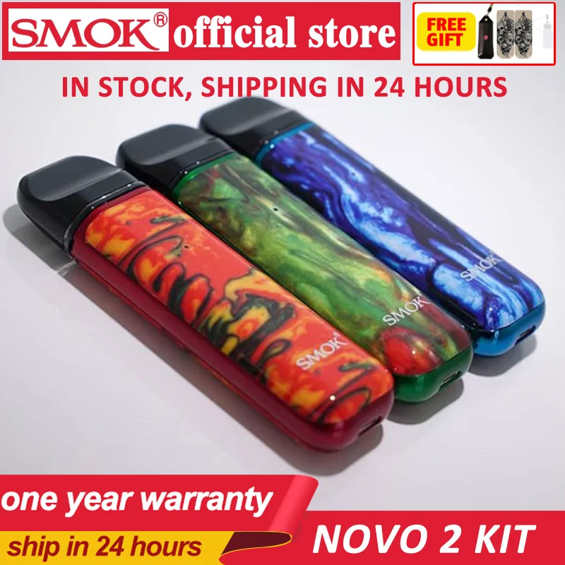 Новый Smok novo 2 vape 800 мАч батарея & Novo Vaping 450 мл POD электронная сигарета картридж VS SMOK