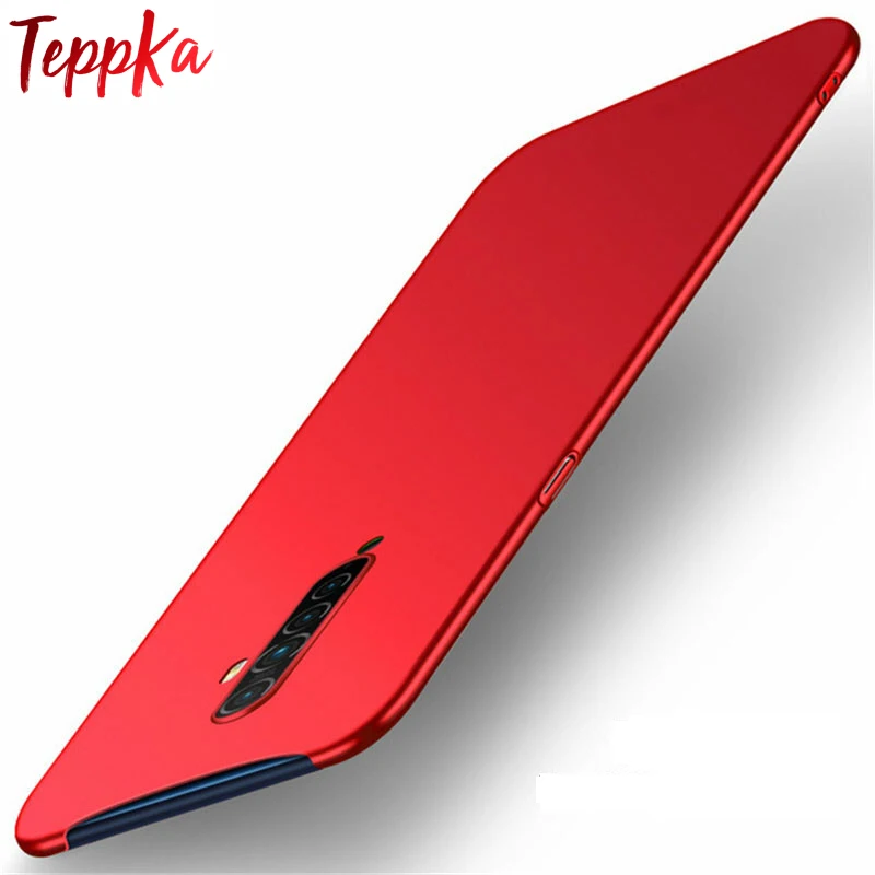TeppKa for OPPO Reno 2 Z Phone Case Ultra Thin Hard PC Matte Back Protective Cover For Reno2 Shockproof |
