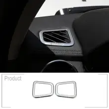 ABS Хромированная Автомобильная приборная панель боковой кондиционер вентиляционная розетка рамка Накладка для Land Rover Range Rover RR Sport 10-13 автомобиль-Стайлинг