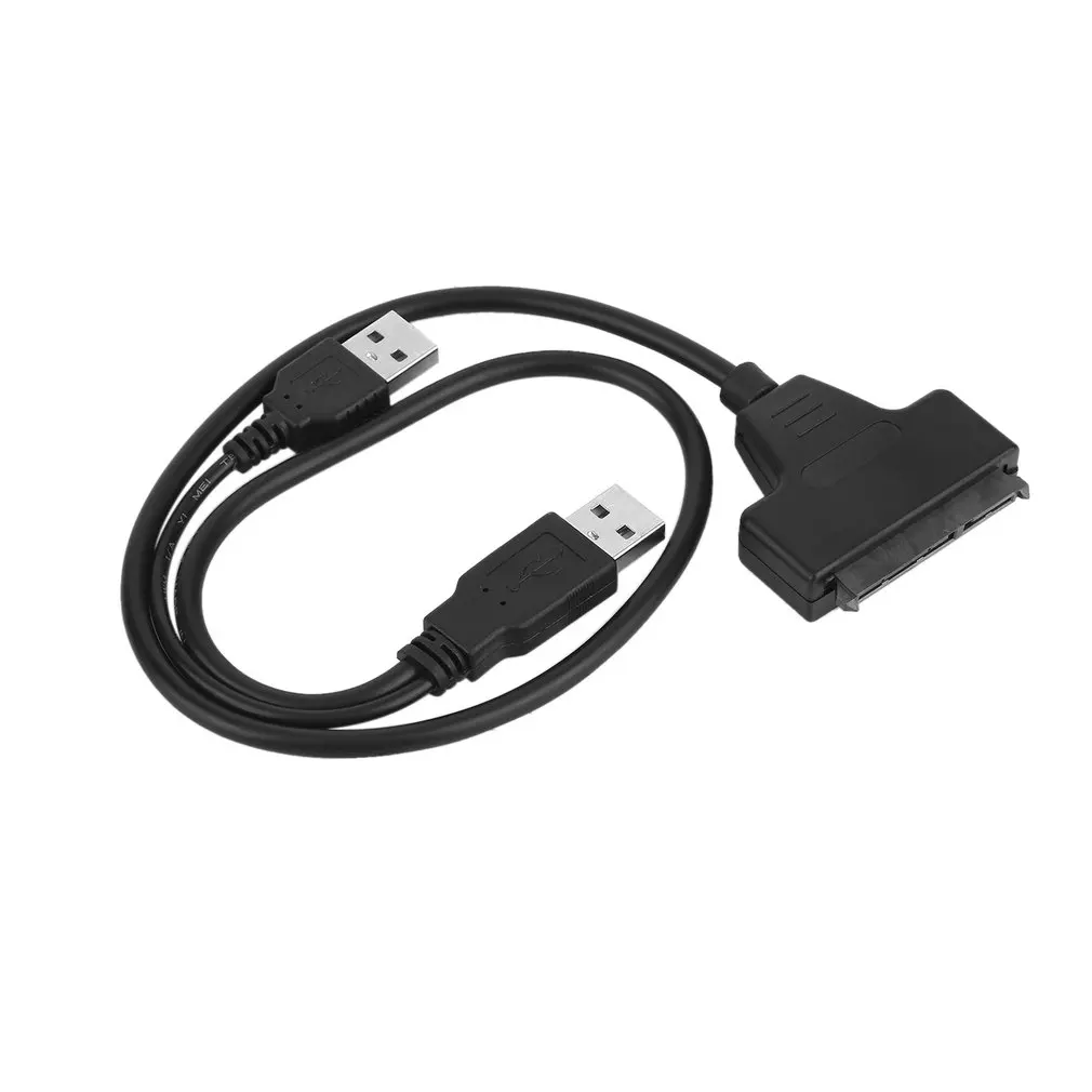 Новейший USB 2,0 штекер для SATA 7+ 15P 22 Pin кабель адаптер для 2," SSD/жесткий диск