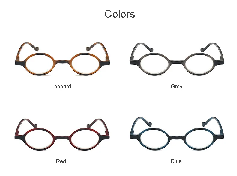 Retro Small Round Men Reading Glasses Women Ultralight Anti Blue Light Eyewear Presbyopic Spectacles Magnifier Eyeglasses