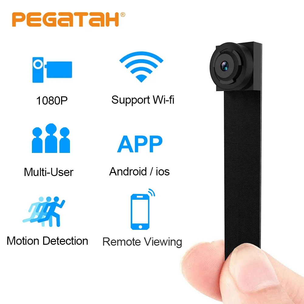 1080P Mini Camera Wifi Remote Control micro camera wi fi  Mini Small Cameras Mini Camera IP Camera Wifi  Support 128G TF card
