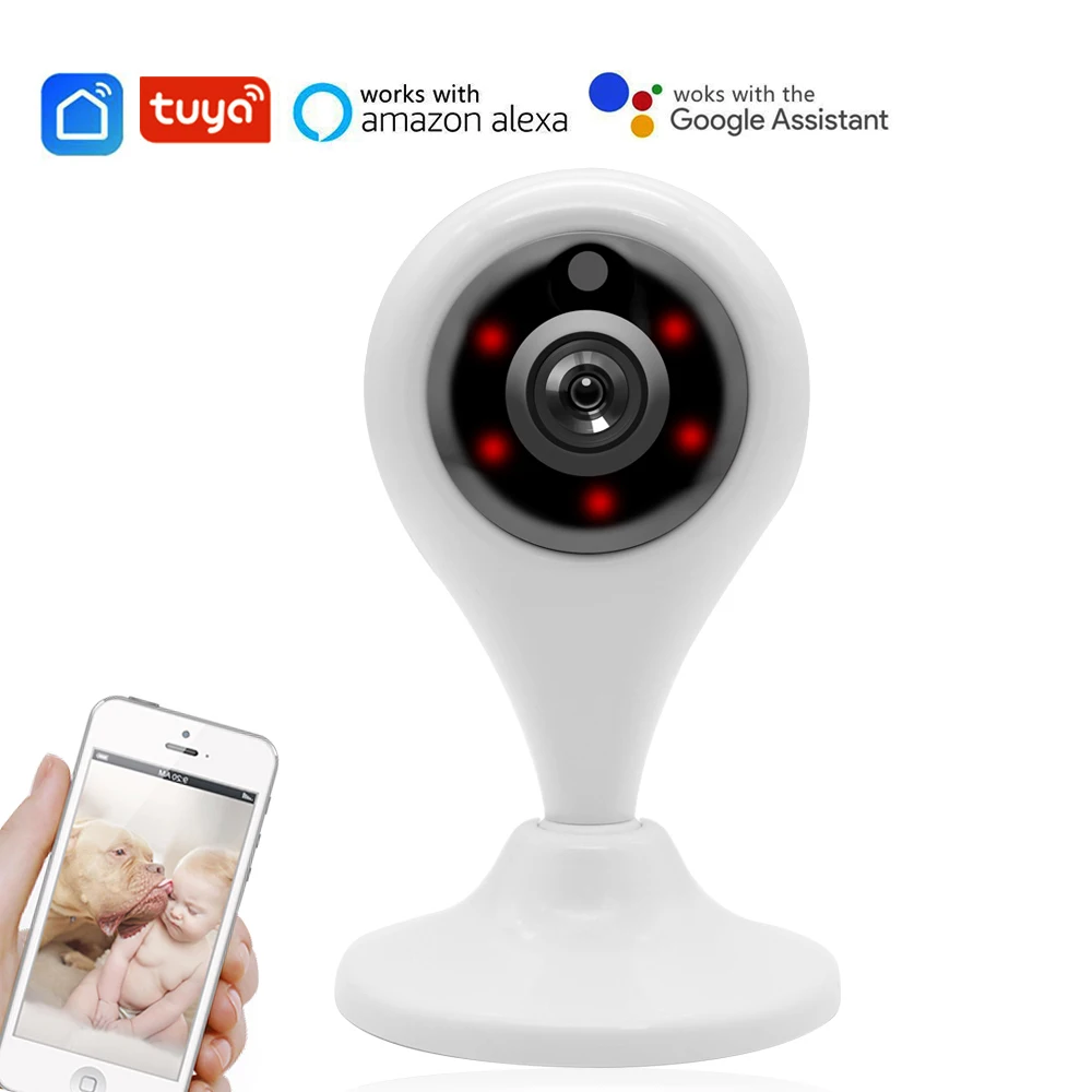 Smart Life HD WiFi камера 1080P Беспроводная 2MP IP облачная камера Поддержка Amazon Alexa Echo Show