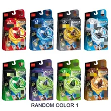 Decool ninja airjitzu flyer ninjatoes mini figuras crianças presente modelo bloco de construção topo crianças tijolos brinquedo dropshipping