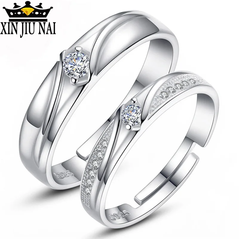JEXXI Bijoux модные ювелирные изделия серебряного цвета с фианитом кристалл простой
