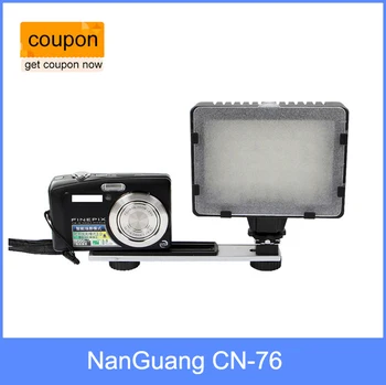 

NanGuang CN-76 LED On-camera LED Video Light 5400K for Camcorder DV DSLR Camera