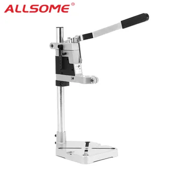 

ALLSOME 400mm Electric Drill Bracket Drilling Holder Grinder Rack Stand Clamp Bench Press Stand Clamp Grinder