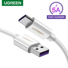 Ugreen – câble USB 5A Type C 40W pour recharge rapide et transfert de données, cordon de chargeur Supercharge pour Huawei Mate 40/30 Pro/P40/P30