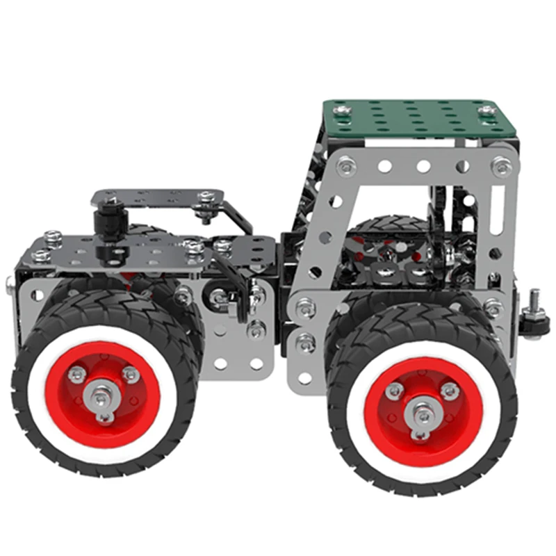 FBIL-241Pcs, сборный игрушечный набор для автомобиля, сборный строительный блок, набор игрушек, 3D самостоятельная сборка, металлическая модель, набор, подарок для детей