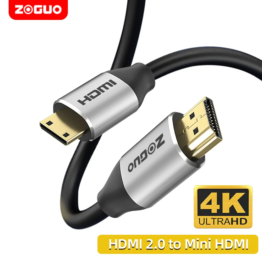 Высокоскоростной кабель Mini HDMI-HDMI 2 0 4K1080P 3D для планшетов видеокамер MP4 видео и