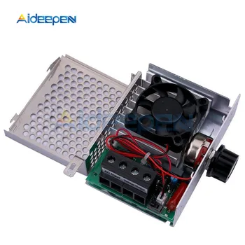 

AC 110V 220V 10000W High Power SCR Voltage Regulator Speed Controller Temperature Control Switch Dimmer Thermostat Cooling Fan