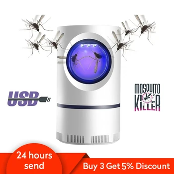 

Mosquito Trap Repellent Lamp Anti Moustique Antimosquitos Muggen Killer Muggenvanger USB Mosquito Killer Lamp LED Insect Killer