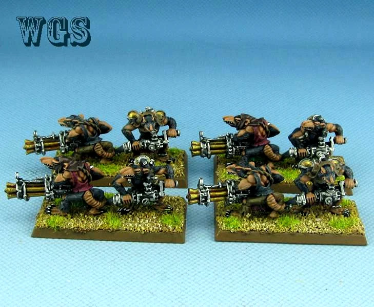 Настольные игры для войны 40K игрушки молот скавенский трещин пистолет металл