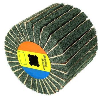 

1PC Stainless Steel Polishing Wheel Sander Deburring Grinding Mirror Finish Tool 120*100*20mm Wheel P36/180/240/320