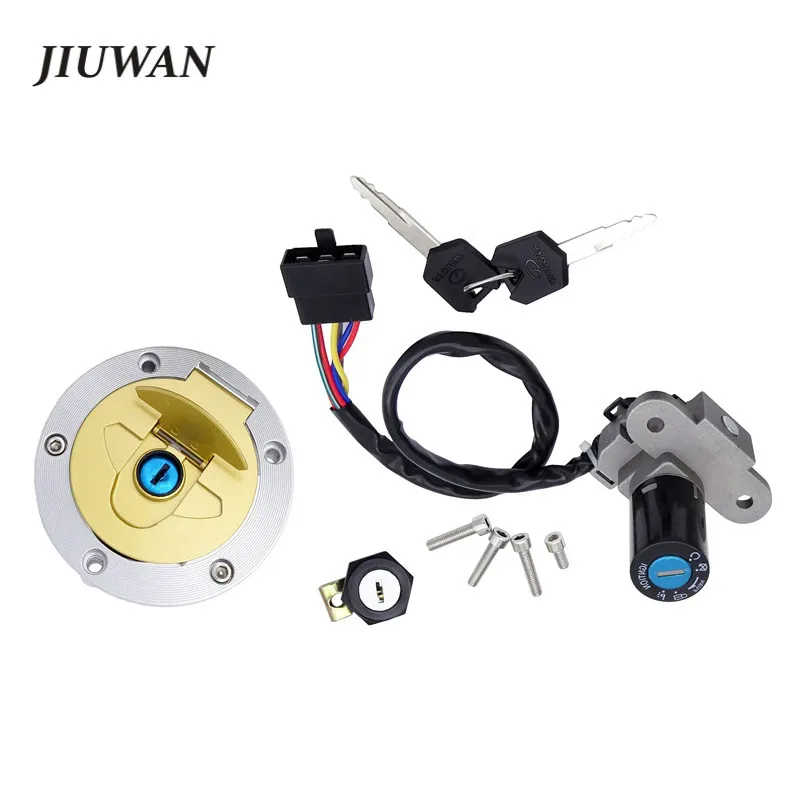 

Motorcycle Fuel Tank Cover&6 Wires Motorbike Ignition Switch Lock Seat Key Kit For Ducati 916 996 998 748 Monster 750 1997-2002