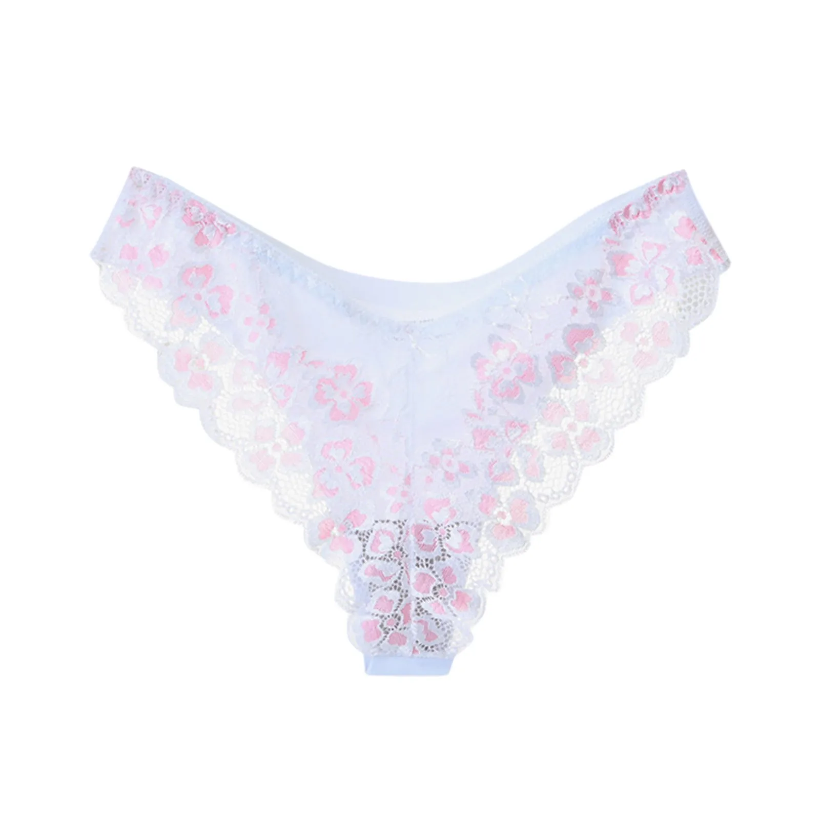 Women Panties Japanese Elegance Floral Sexy Lace Seamless Panties Hollow Out Lingerie