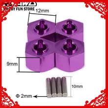 Сплав M12 12 мм 9 мм привод ступицы колеса шестигранный адаптер для 1/10 RC хобби модель автомобиля багги Грузовик RC части Himoto HSP осевой HPI Traxxas