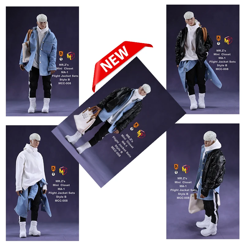 MCCToys x Mr. Z 1/6 г. Мини-гардероб-летная куртка комплекты одежды костюм MCC009/MCC008 без тела и головы подходит 1" фигурка