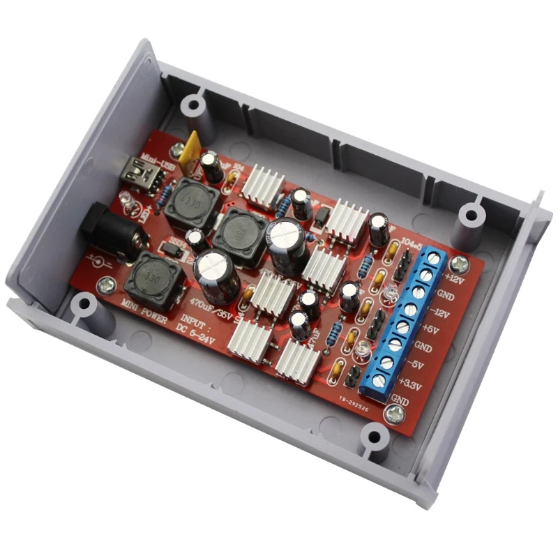 DIY USB Boost один поворот двойной модуль линейного регулятора несколько выходов комплект питания