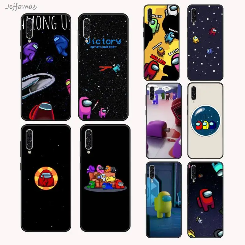 

among us hot funny game Phone Case For Samsung Galaxy A 3 6 7 8 10 21 01 11 31 91 10S 20S 30S 50S PLUS