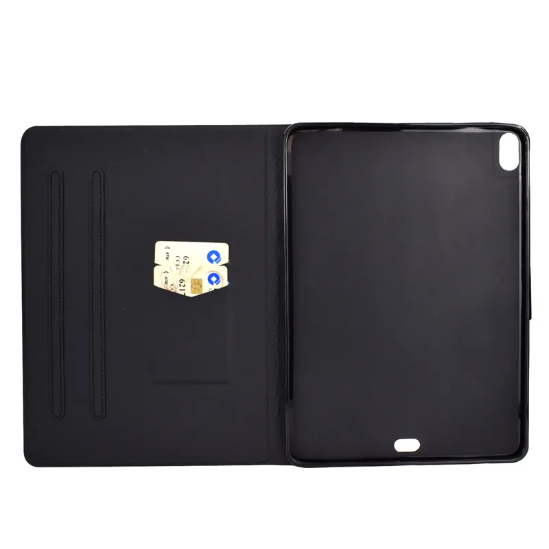 Чехол подставка для iPad Pro 11 2018 силиконовая задняя крышка чехол кошелек из