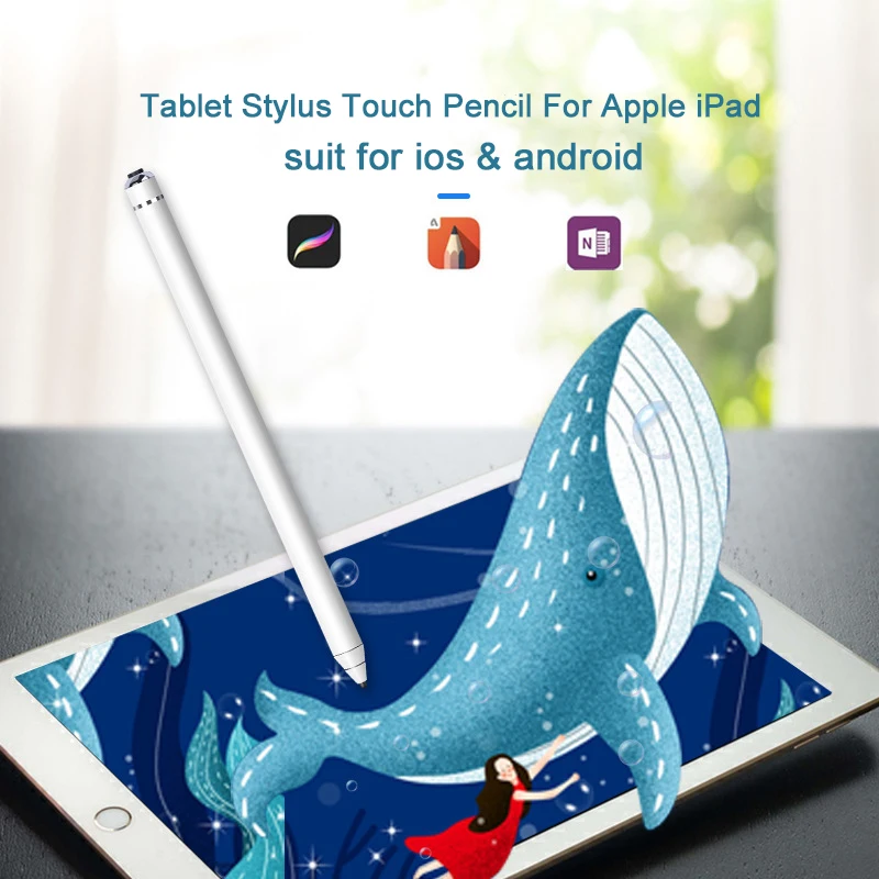 Стилус для Apple iPad Pro 11 12 9 10 5 7 2018 2019 активный стилус умный емкостный - Цена: 