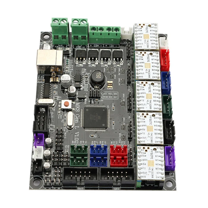 Mks Gen L комплект материнской платы с 5x TMC2208 V1.2+ теплоотвод набор для 3d принтера