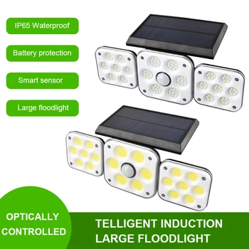 

Waterproof Solar Powered Sunlight for Garden Decoration LED Solar Light Outdoor Solar Lamp PIR Motion Sensor Wall Light
