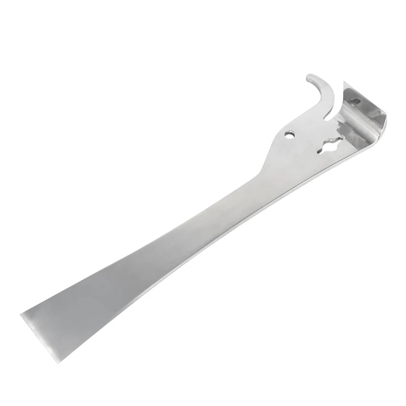 

Multifunction Bee Tools Stainless Steel Thumb Type Bee Honey Knife Bee Hive Scraper Beekeeping Bee Scraper Cut