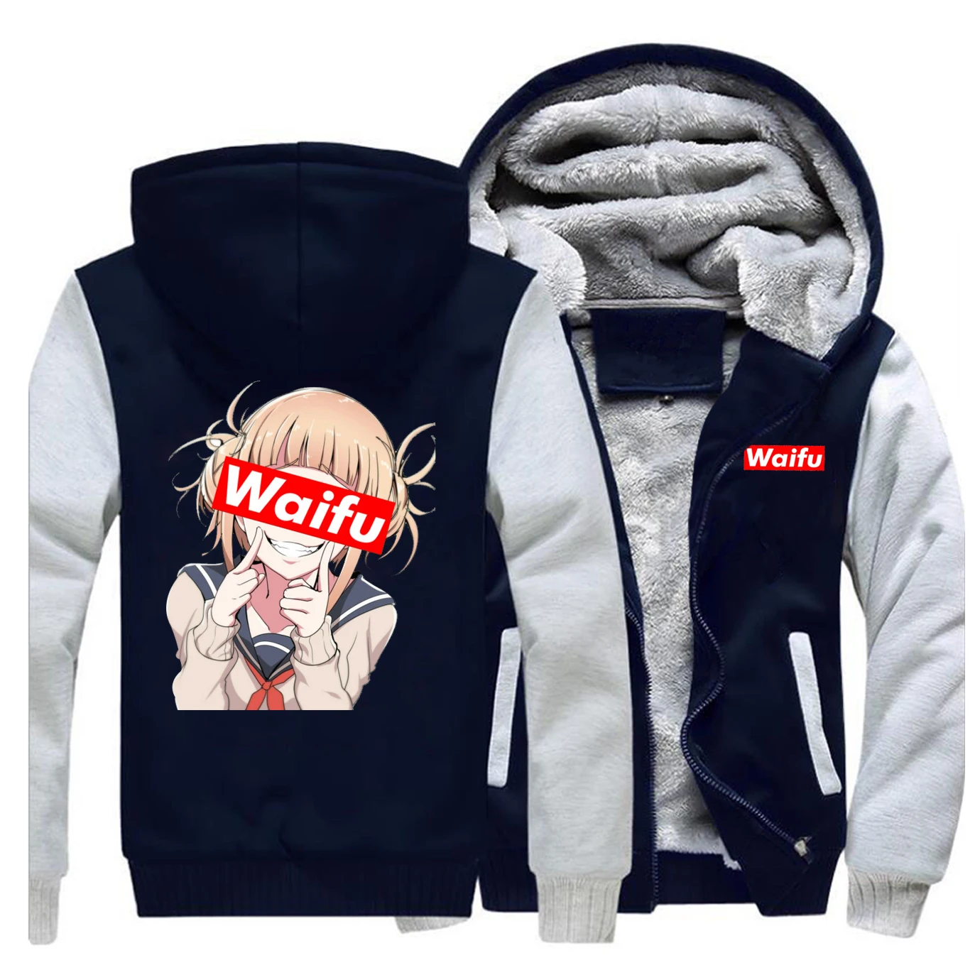 Уличная одежда; Новинка года; Лидер продаж; Waifu; милые толстовки с героями мультфильмов; мужские пальто реглан; толстые модные толстовки в стиле хип-хоп; теплая одежда