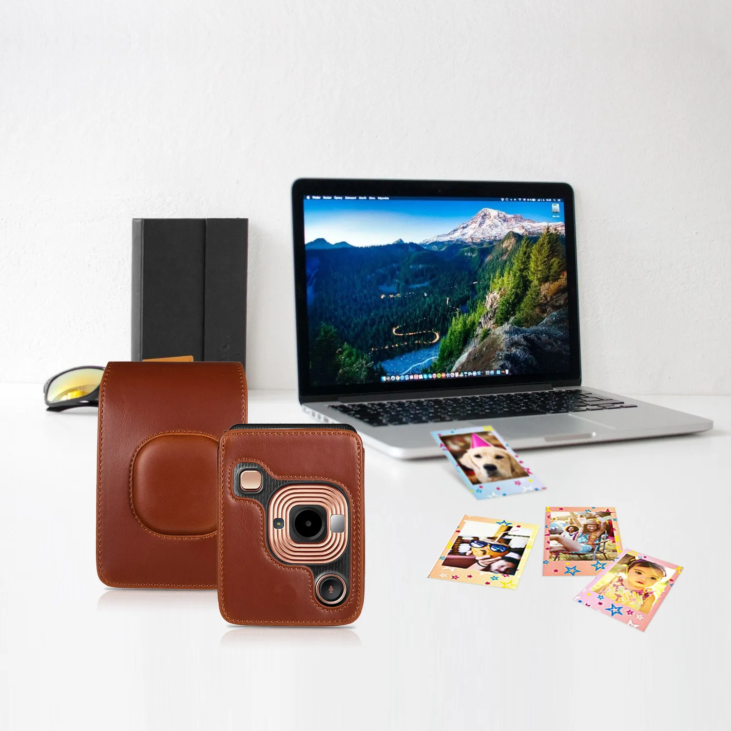 Портативные сумки для моментальной камеры, пленка для фото камеры, полиуретановая Наплечная Сумка для Fujifilm Fuji Instax mini LiPlay camera s, аксессуары